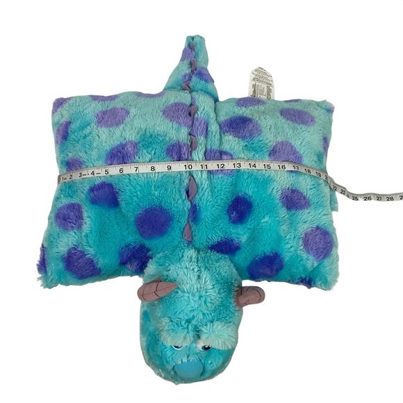 Disney Parks Monsters Inc Sully Pillow Plush Blue Spotted - Picture 8 of 8